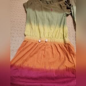 POLO ombre rainbow softest cotton dress